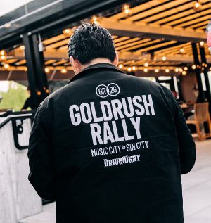 Official GoldRush Rally: Music City to Sin City "Drive West" Jacket